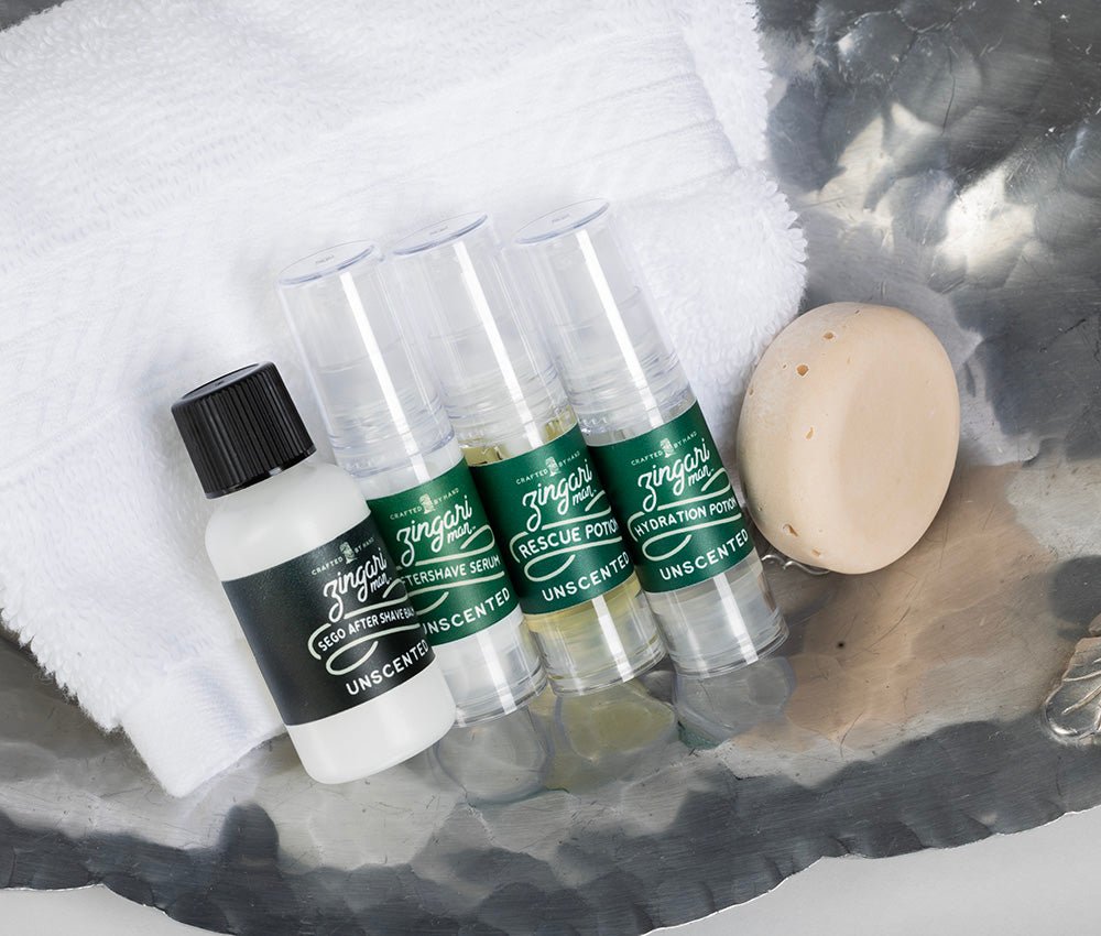 Skincare Travel set - Zingari Man